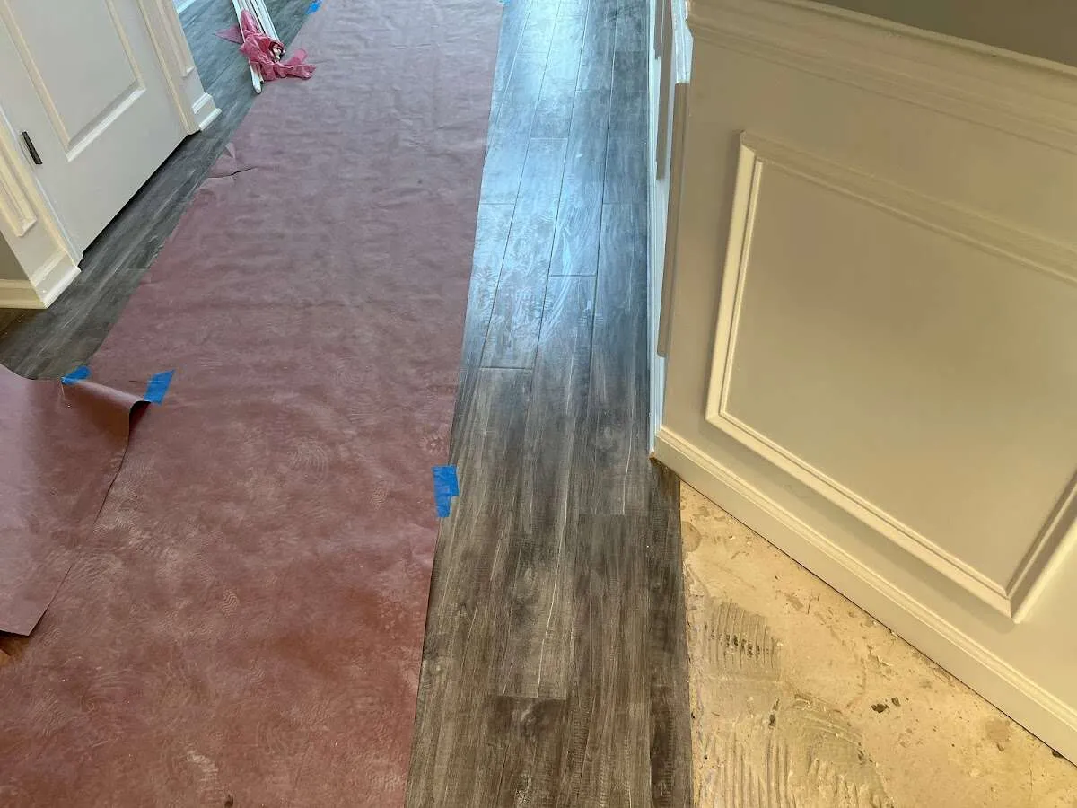 Completed marble shower restoration in Oil City